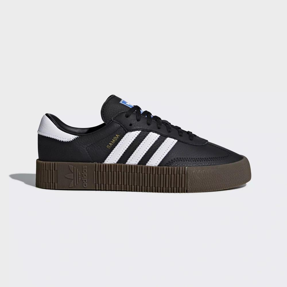 Adidas Samba Rose Tenis Negros Para Mujer (MX-61377)
